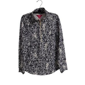 Lilly Pulitzer UPF 50+ Skipper Popover (High Tide Navy) (NWT) (Soze: XS)